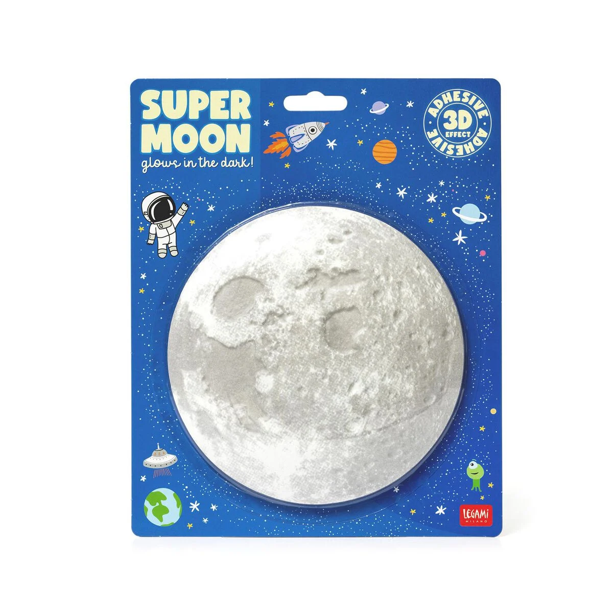 Selbstklebender Leuchtmond