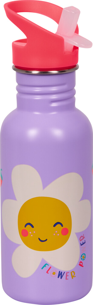 Edelstahlflasche Blume - Kleine Freunde (ca. 0,5 l)