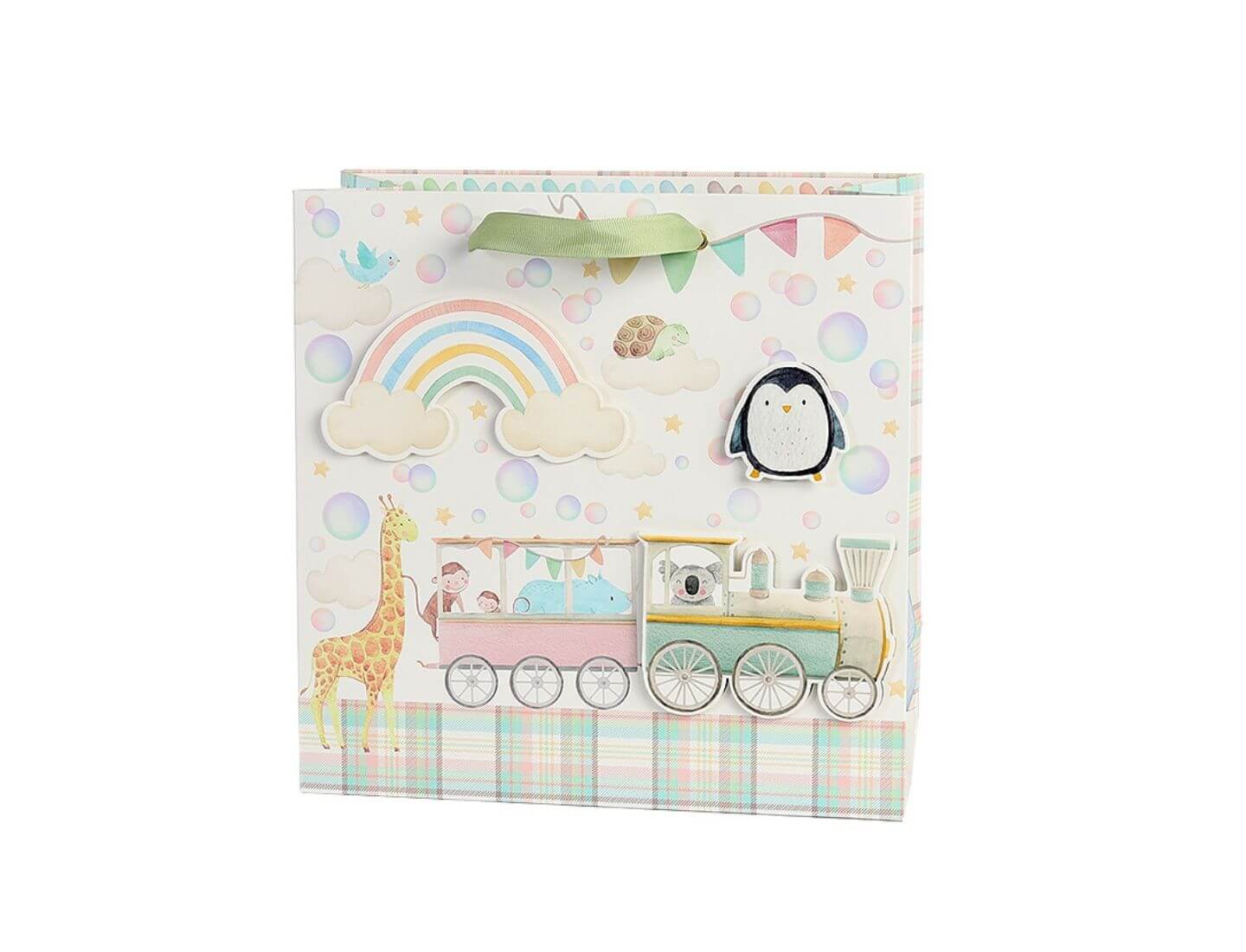 Geschenktasche 3D Tierchen-Express