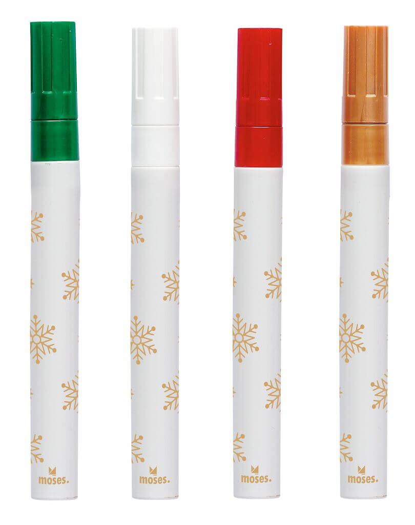 Fenstermaler-Set Metallic Fenstermaler-Set Metallic