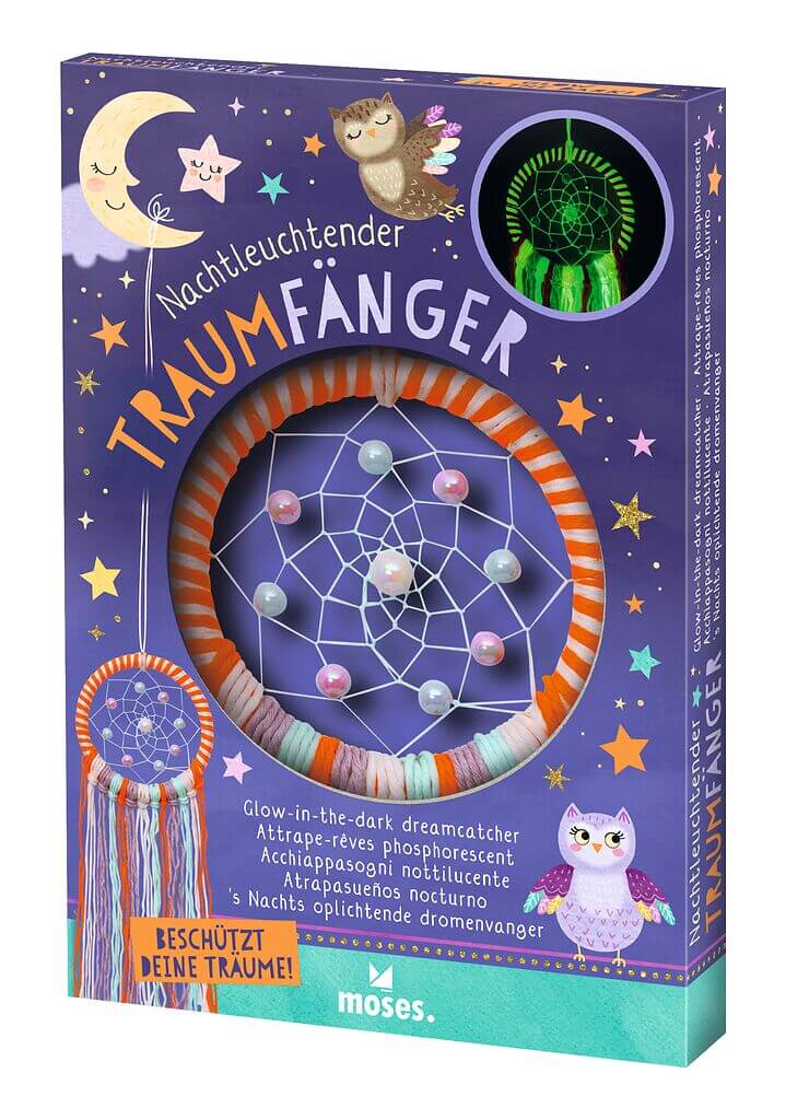 Nachtleuchtender Traumfänger
