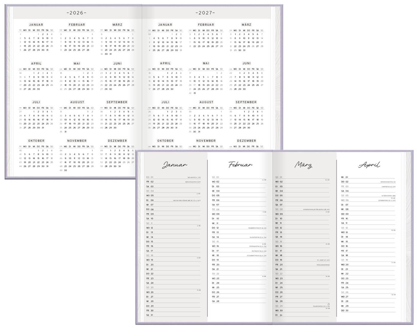 Terminplaner Lady 2026 Be you tiful