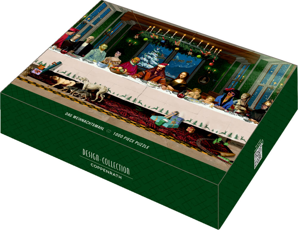 4050003956718_1 Puzzle - Das Weihnachtsmahl (1000 Teile)