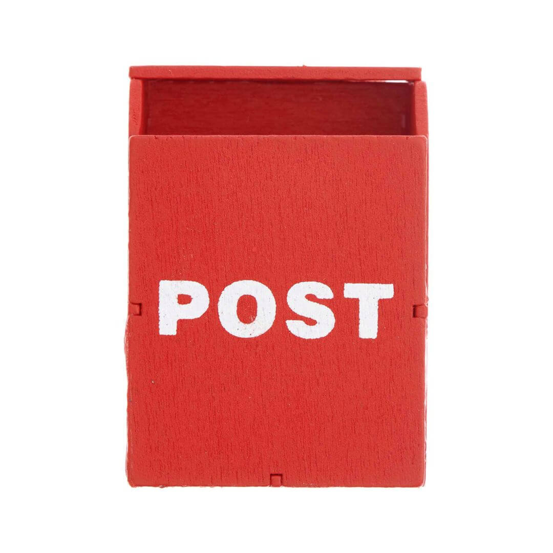 Briefkasten-1 Miniatur Briefkasten, 6,9x4,5x3,1cm
