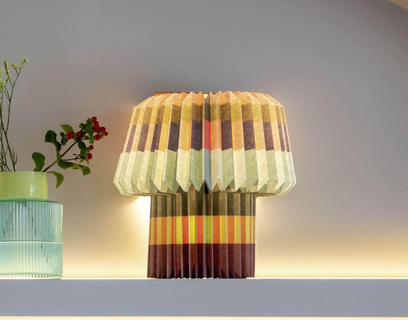 Papierleuchte Anna 'blocks'