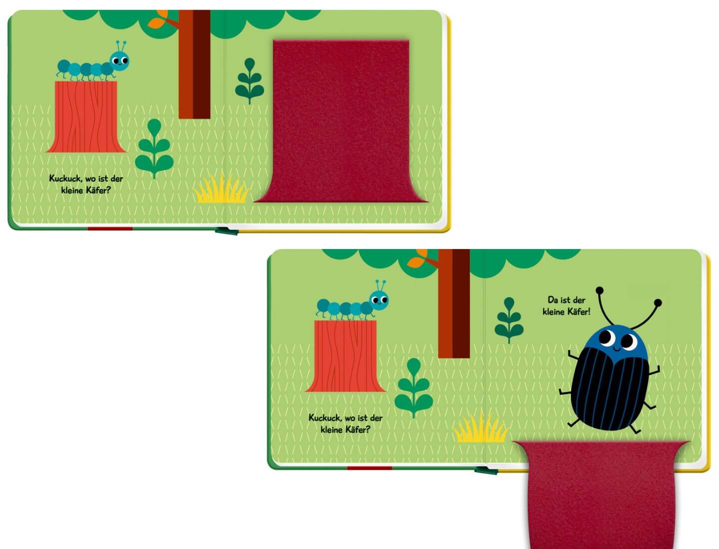 Mein Filz-Fühlbuch: Kuckuck, kleine Biene! (Fühlen&begreifen)