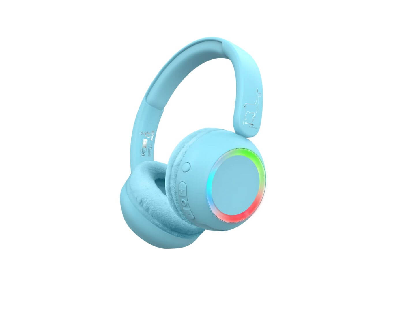 Kabellose Kopfhörer mit Licht - Blau