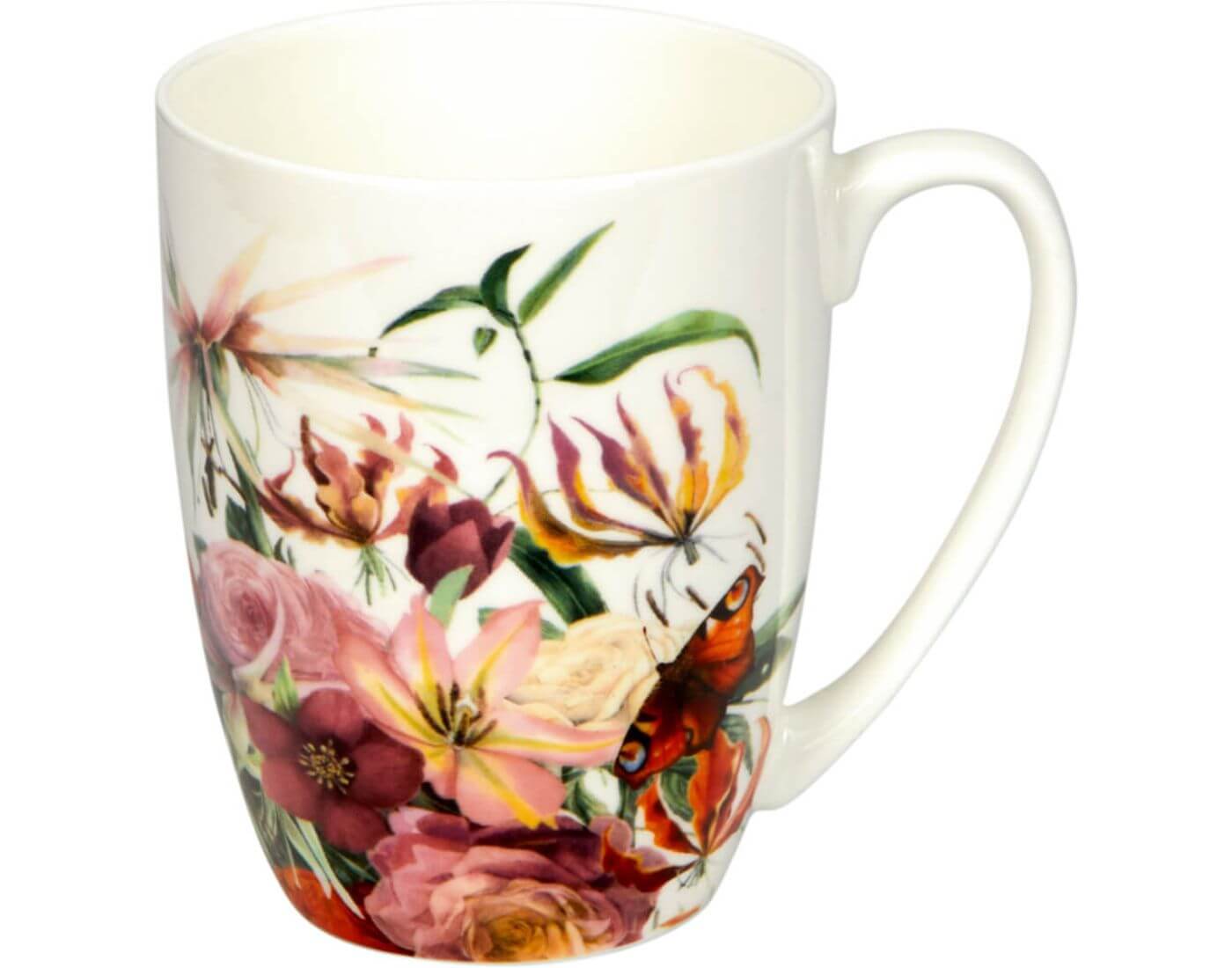Porzellan-Tasse Blütenzauber - M. Bastin