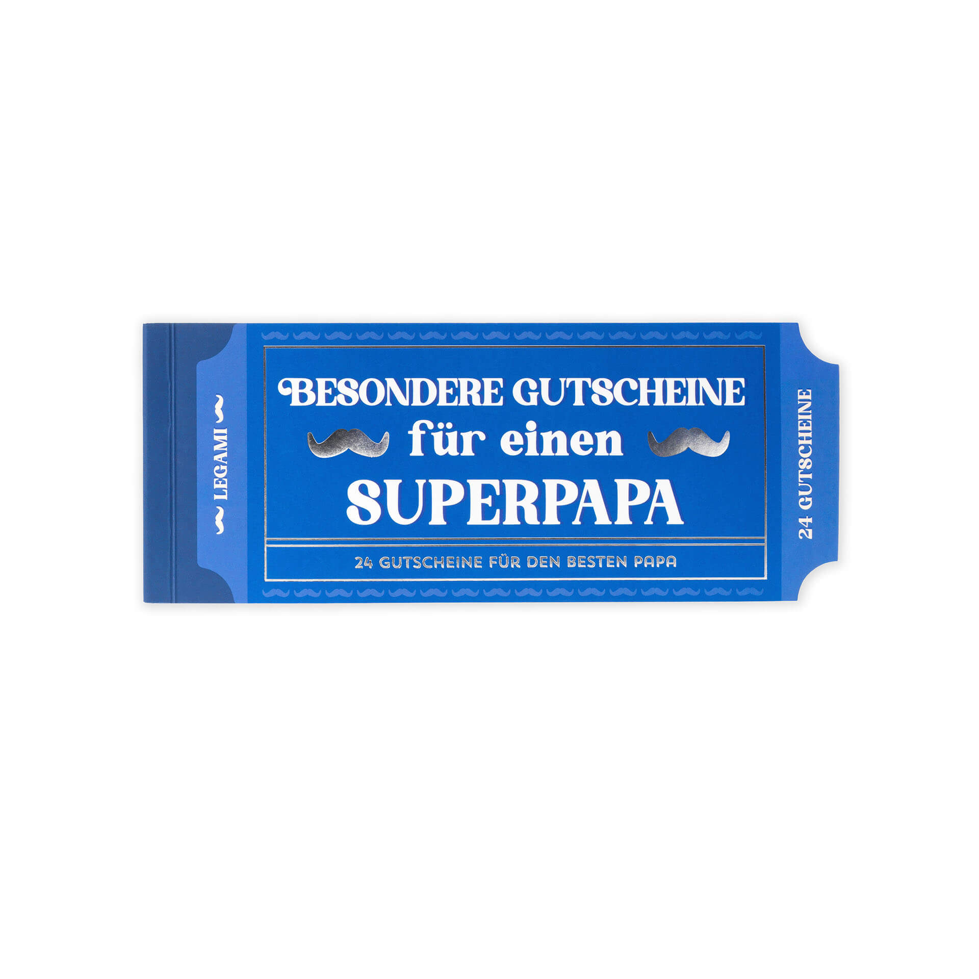 Block mit 24 Gutscheinen für Papa