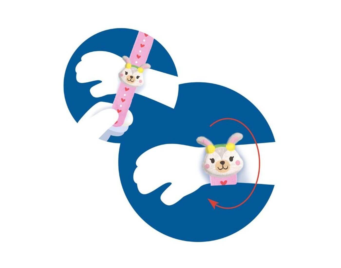 MAGIC MOMENTS Snow Friends Plüsch Snap-Armband (einzeln) MAGIC MOMENTS Snow Friends Plüsch Snap-Armband (einzeln)