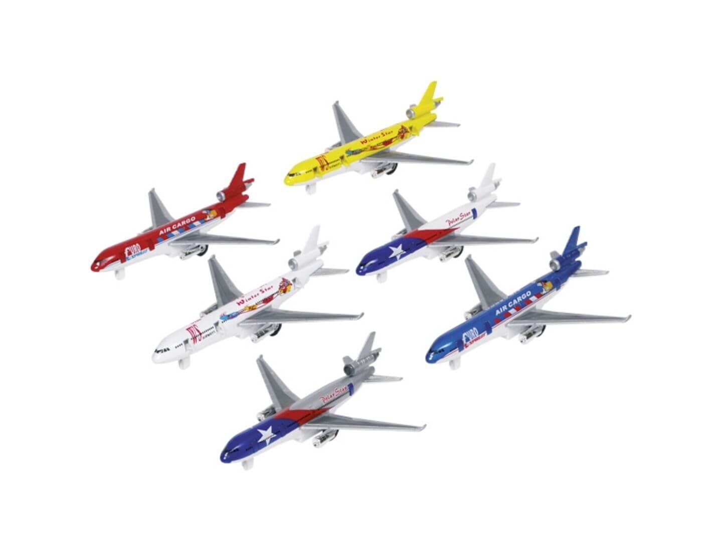 Flugzeuge, Spritzguss, 19 cm (einzeln)