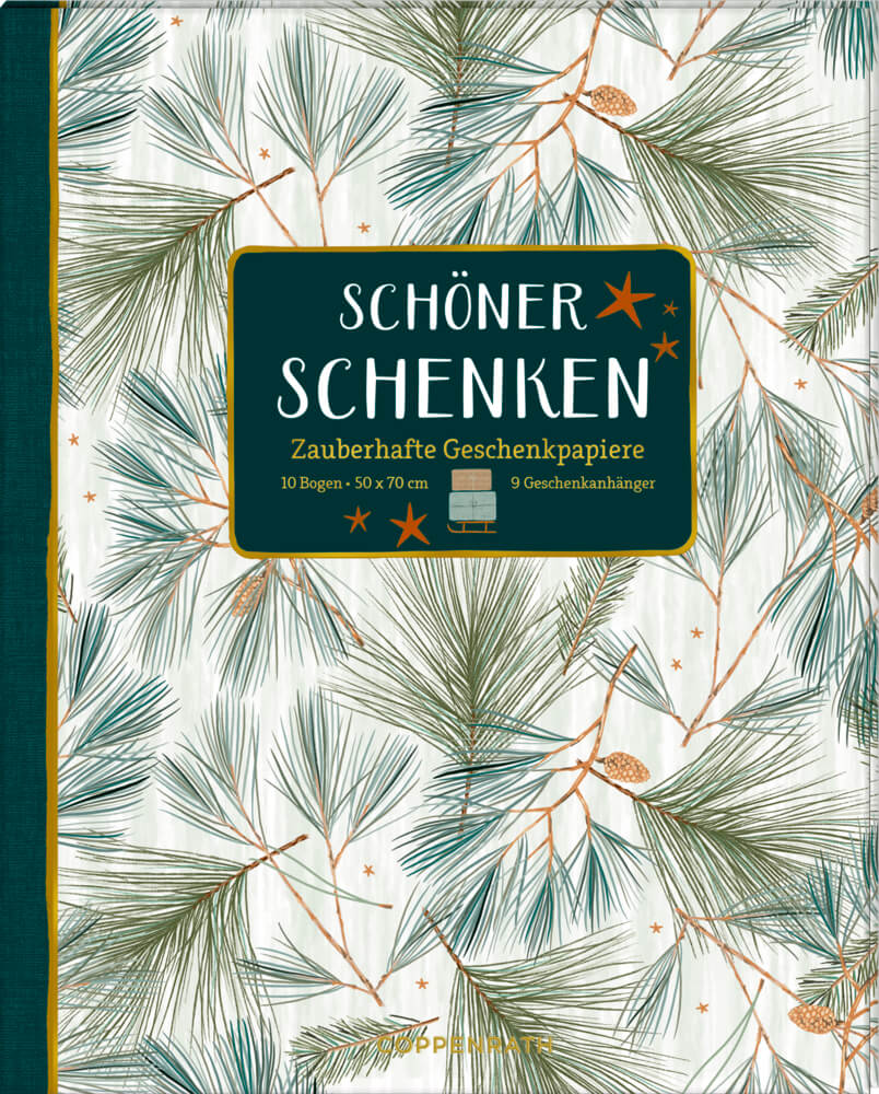 4050003726168-1 Geschenkpapier-Buch - Schöner schenken (WinterLiebe)