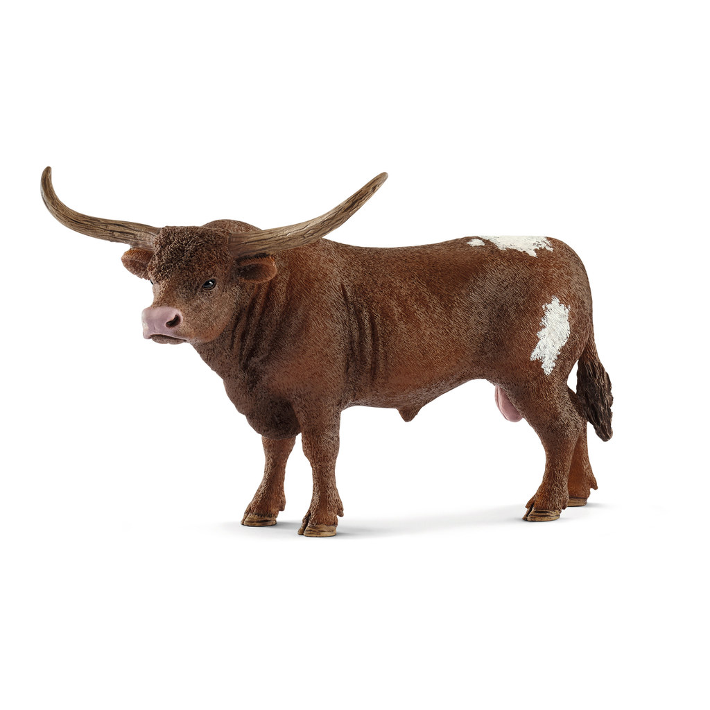 KYAMMT18T6BX372CEVSN_prvw_4317 Schleich Farm World 13866 Texas Longhorn Bulle