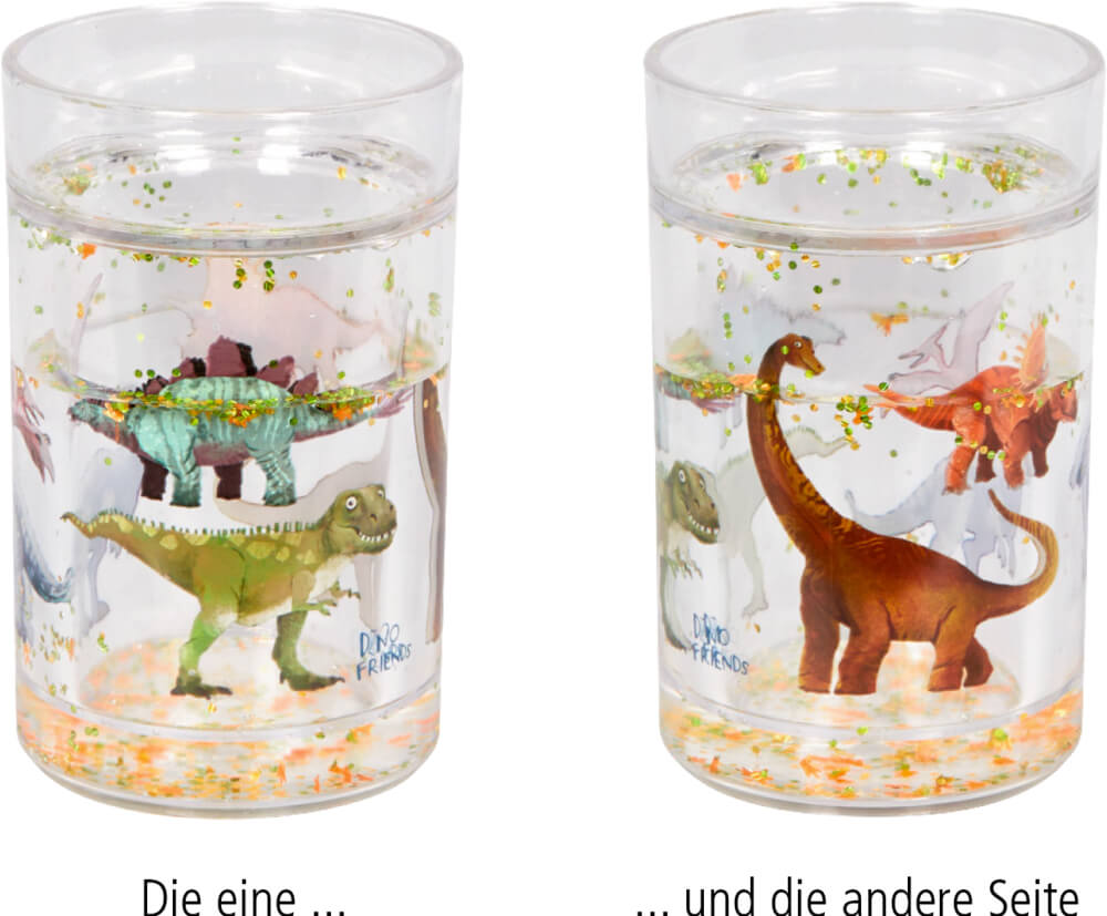 4029753223135_1 Glitzerbecher - Dino Friends