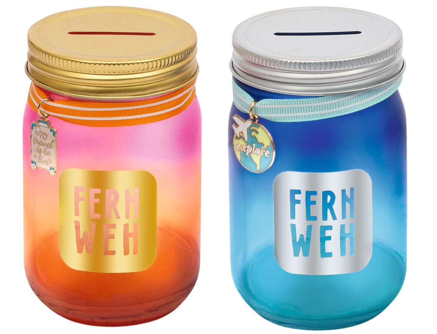 Fernweh - Reisekasse (einzeln)