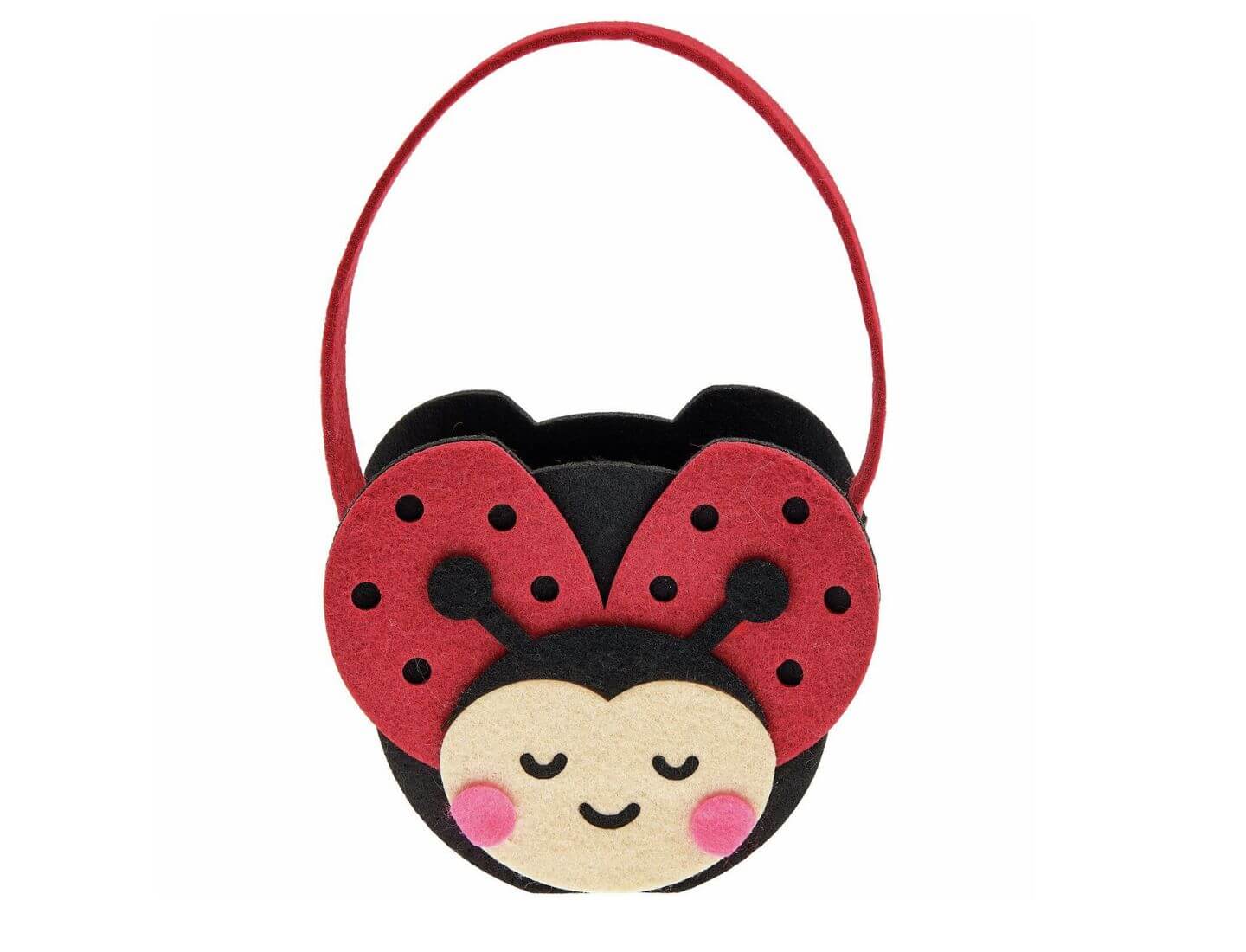 Filz-Korb Marienkäfer