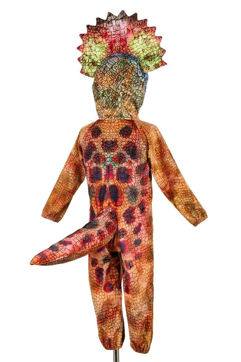 Kostüm Triceratops ( 3- 4 Jahre, Größe 98-104 cm)