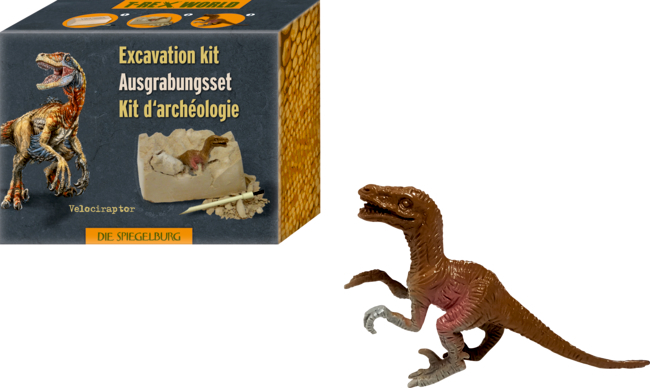 4029753169532_7 Mini-Ausgrabungsset Dino-Figur T-Rex World (einzeln)