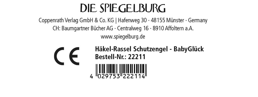 Häkel-Rassel Schutzengel - BabyGlück