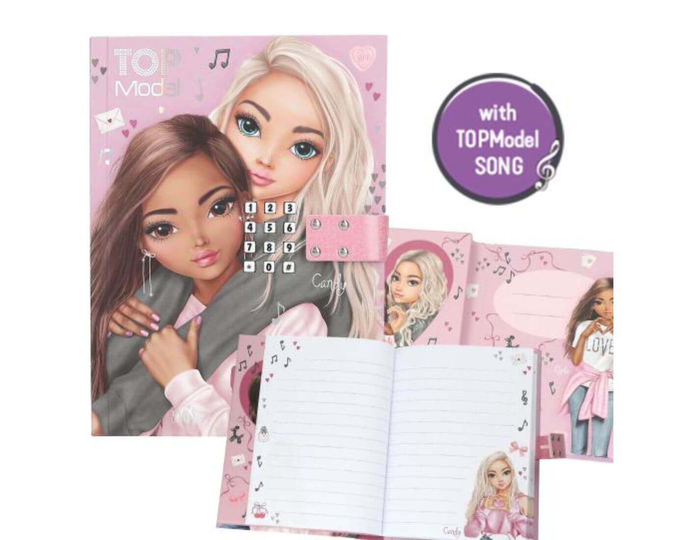 TOPModel Geheimcode Tagebuch mit Sound MY BFF TOPModel Geheimcode Tagebuch mit Sound MY BFF