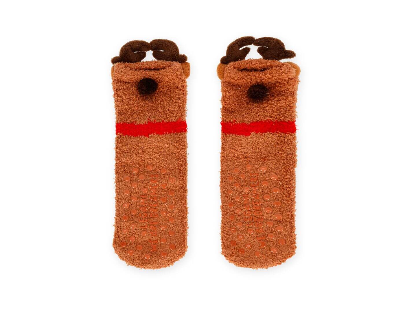 Rutschfeste Socken - Rentier - Größe 26-34