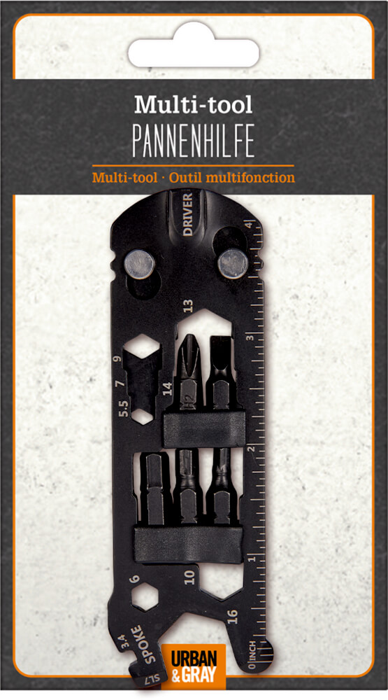 Multi-tool PANNENHILFE - Urban&Gray Multi-tool PANNENHILFE - Urban&Gray