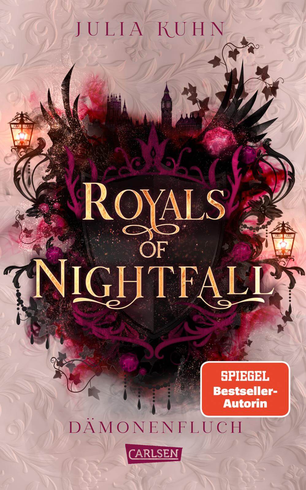 Julia Kuhn: Royals of Nightfall. Dämonenfluch (Royal Shadows 1) (mit Farbschnitt)