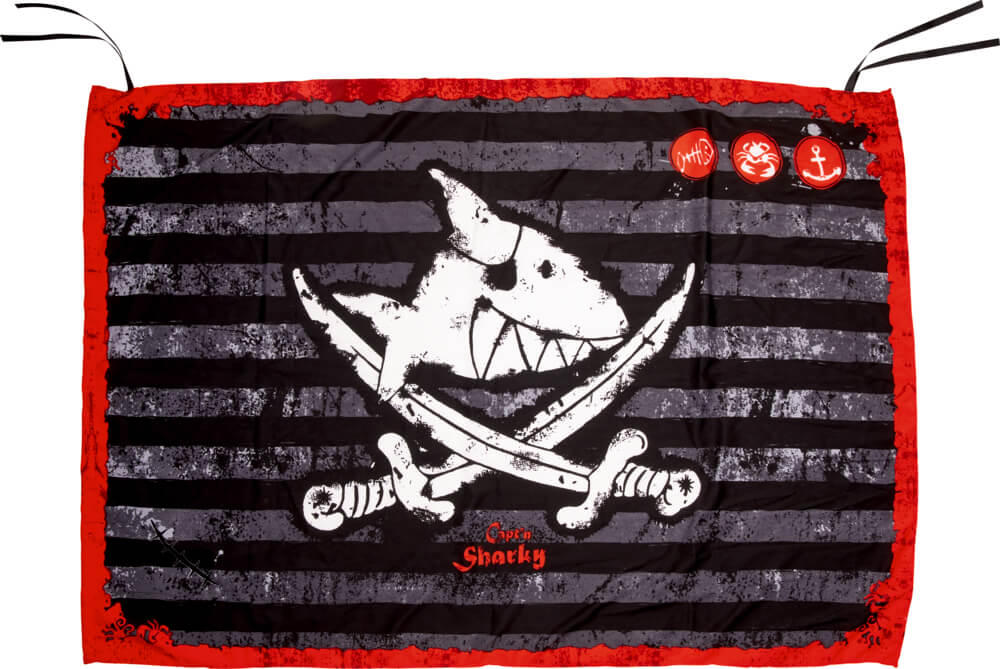 Piratenflagge - Capt'n Sharky Piratenflagge - Capt'n Sharky