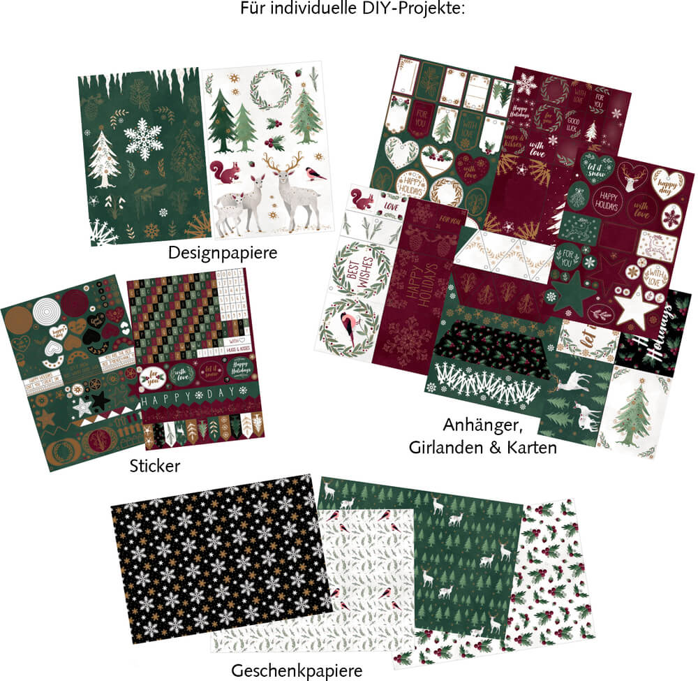 Designpapier-Kreativbuch: Magic Winter (Creative Time) Designpapier-Kreativbuch: Magic Winter (Creative Time)