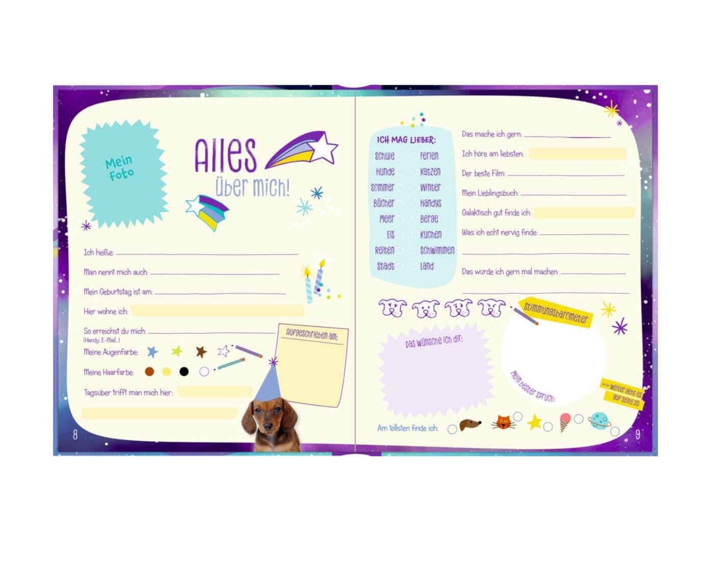 Freundebuch: Cosmic Dogs - Meine Freunde