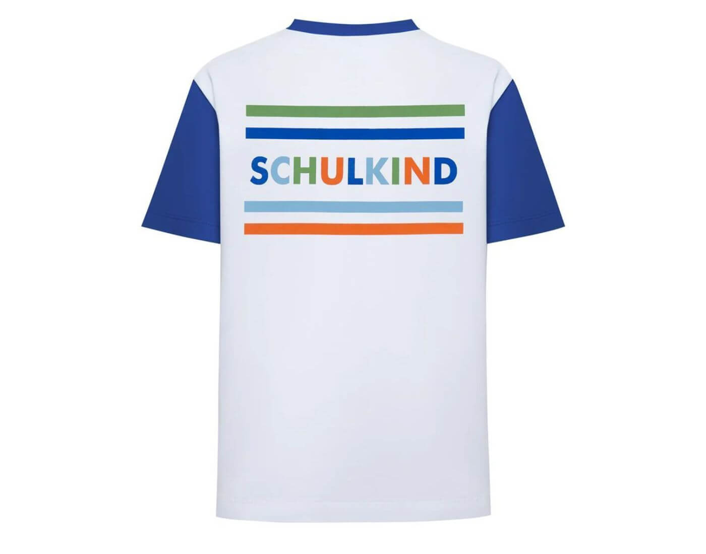 Schulkind Shirt blau Gr. 110/116 - 5-6 Jahre