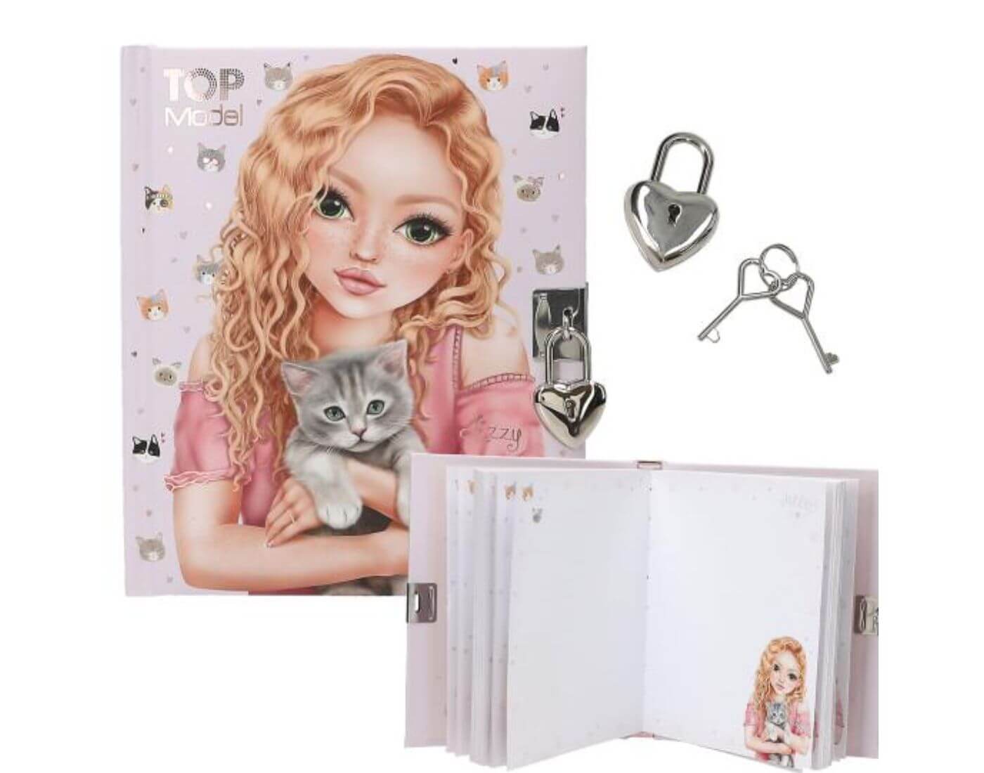 TOPModel Kitty Tagebuch KITTY and DOGGY