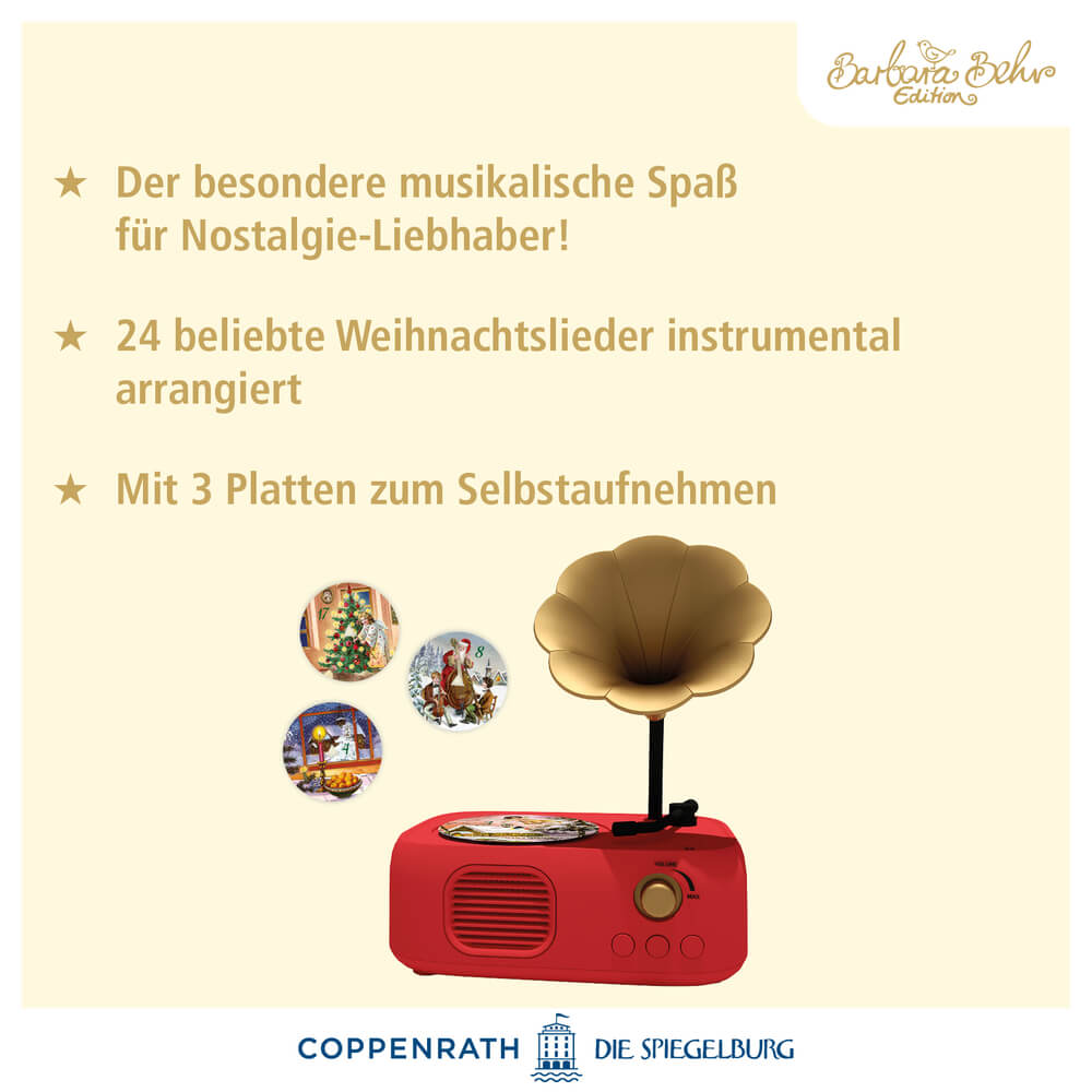 Vintage-Grammophon, Sound-Adventskalender (B. Behr)