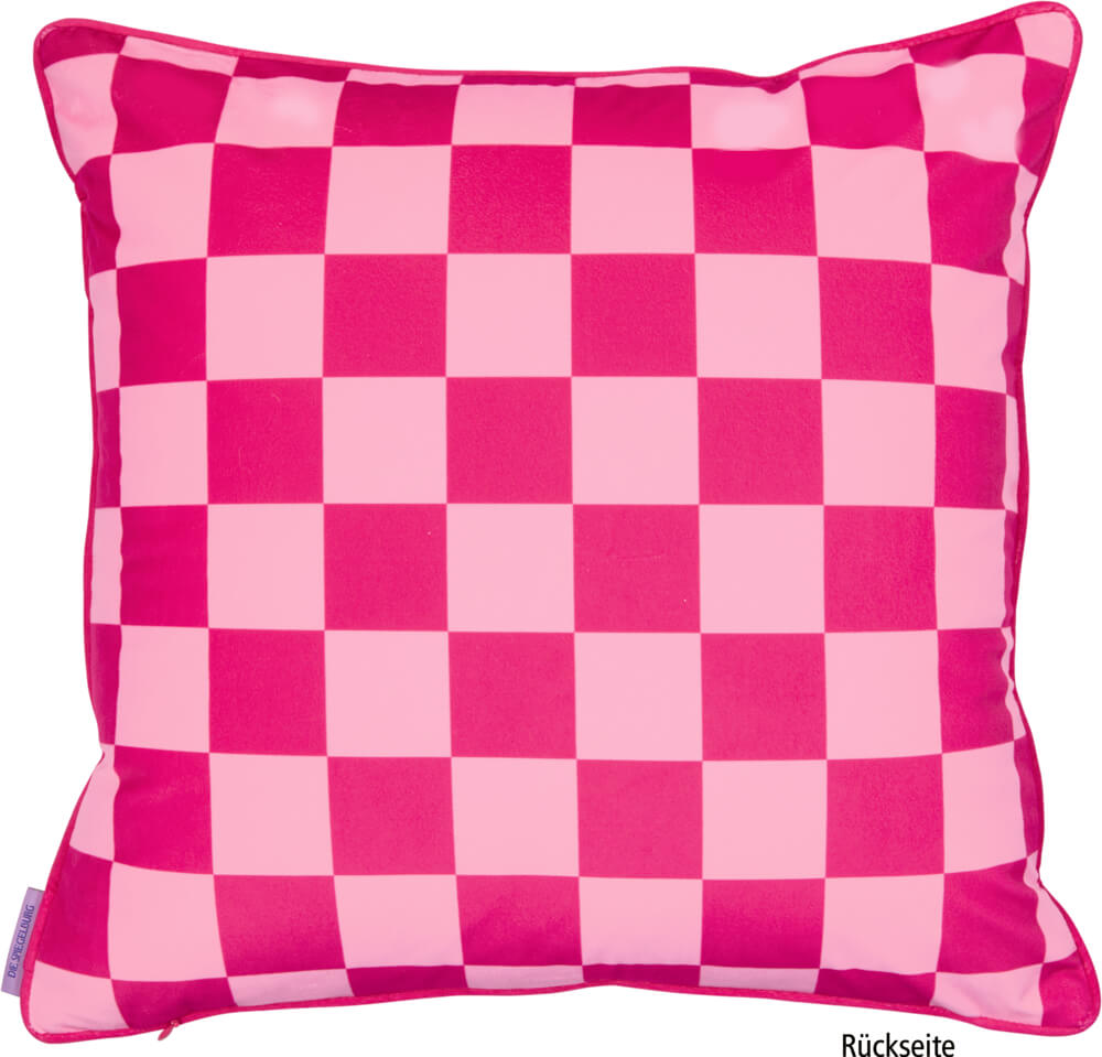 Kissen Karo - I love Summer (ca. 45x45 cm)