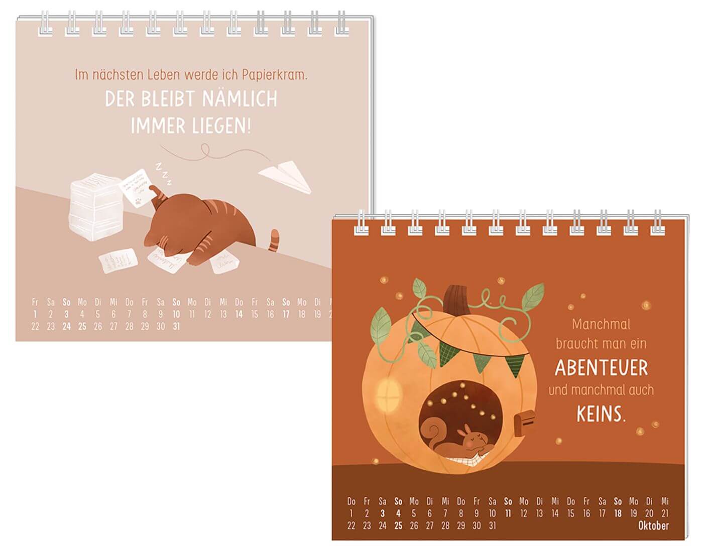 Mini-Kalender 2026 Einfach mal nichts tun.