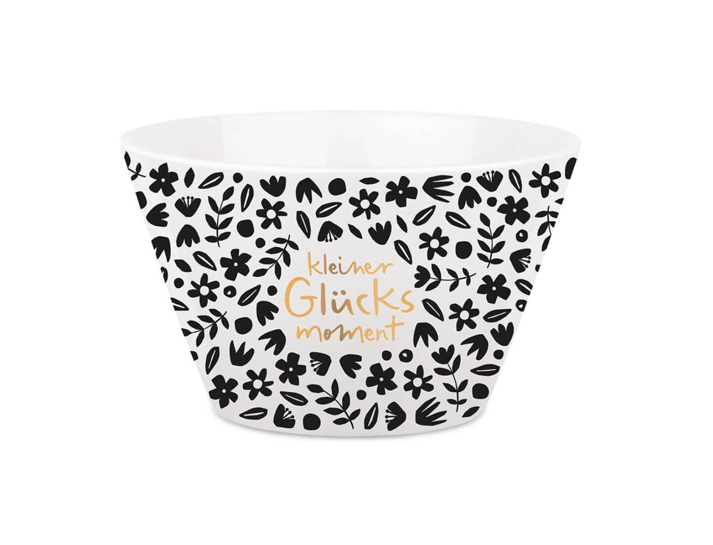 Müslischale mit Veredelung kleiner Glücksmoment