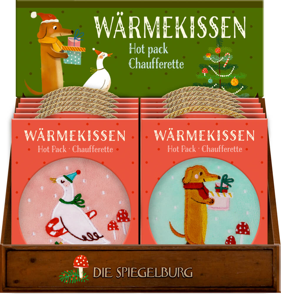 4029753189134_4 Wärmekissen - Lasst uns froh & munter sein, sortiert (einzeln)