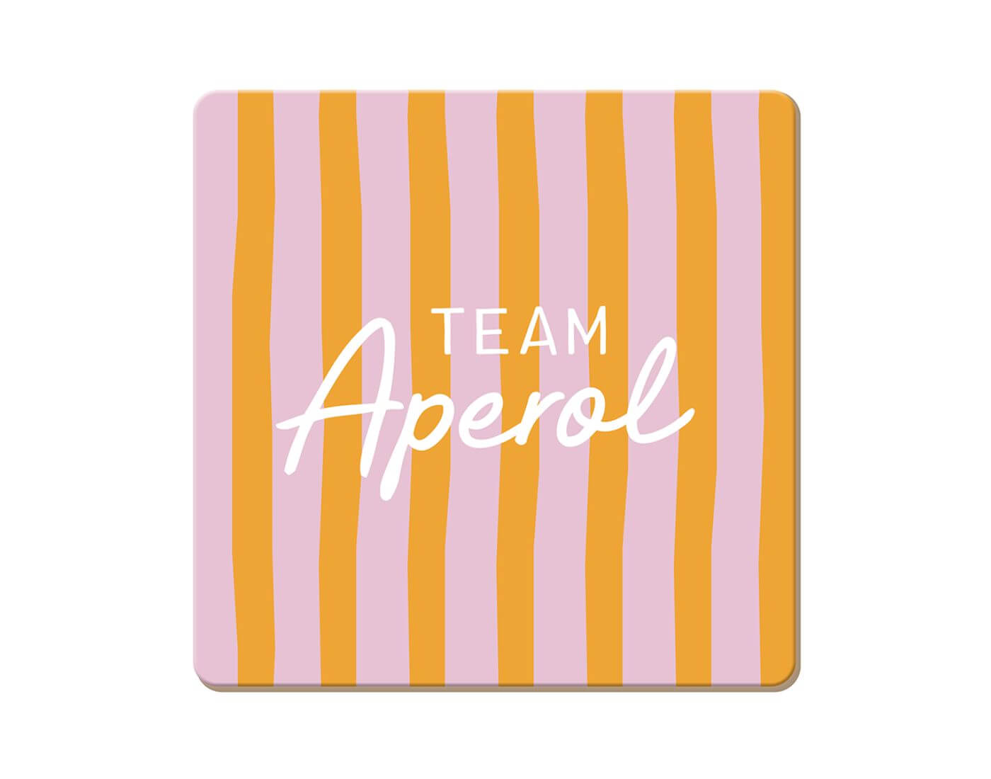 Korkuntersetzer Team Aperol