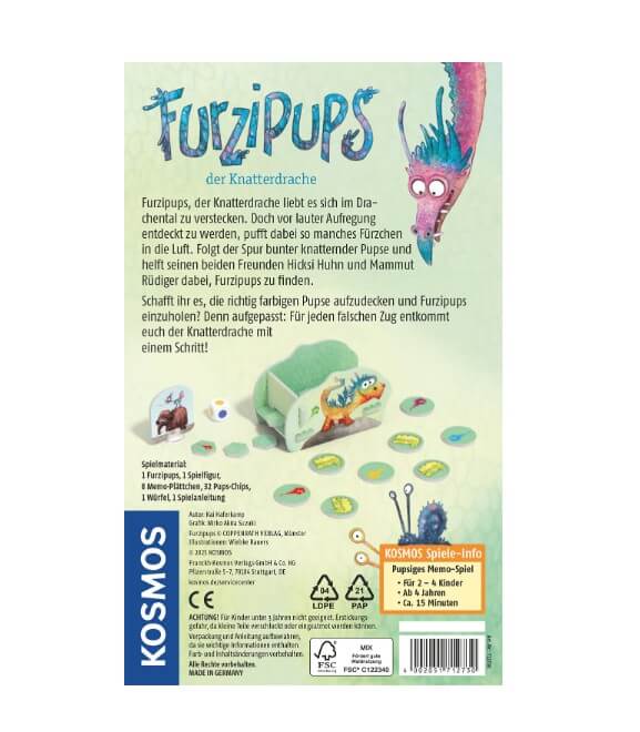 Furzipups der Knatterdrache - Memo-Spiel