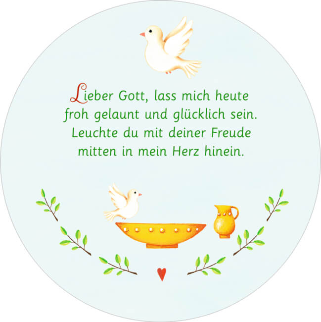 Spieledose: Zu deiner Taufe - 30 Gebete und Spielverse - mit Fingerpuppe