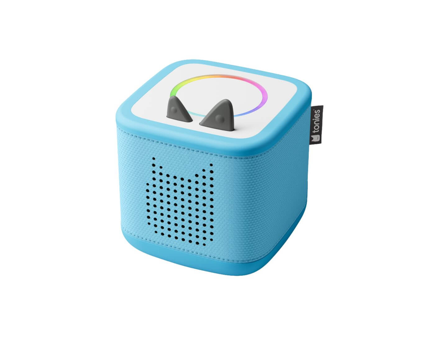 tonies® Toniebox 2 Starter Set Himmelblau mit Kreativ-Tonie Rot