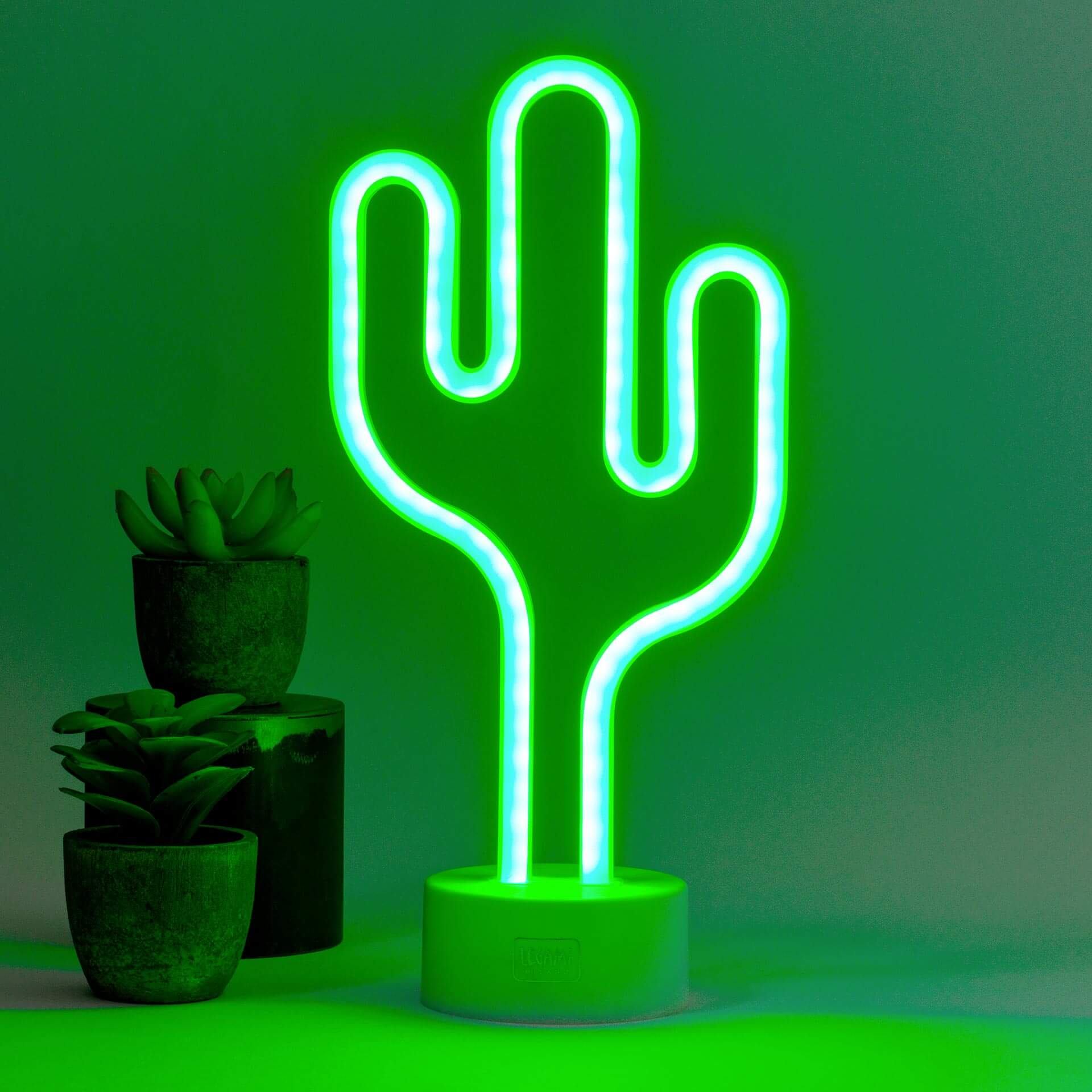 LED-Lampe mit Neoneffekt - It‘s a Sign - Kaktus