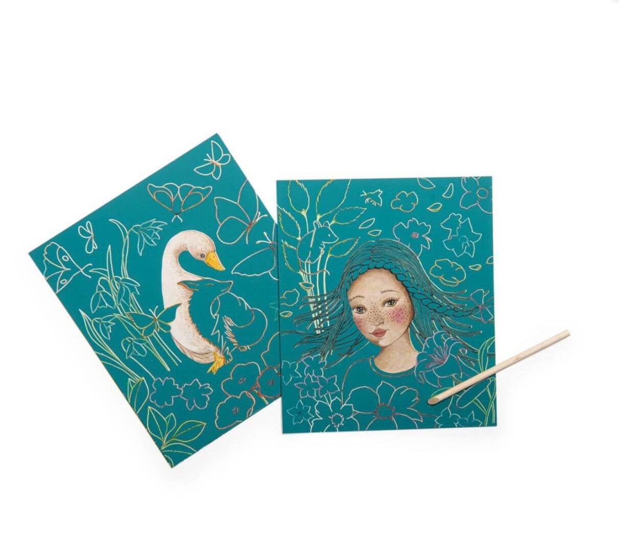 m2-1 Kratzbilder Rosalie