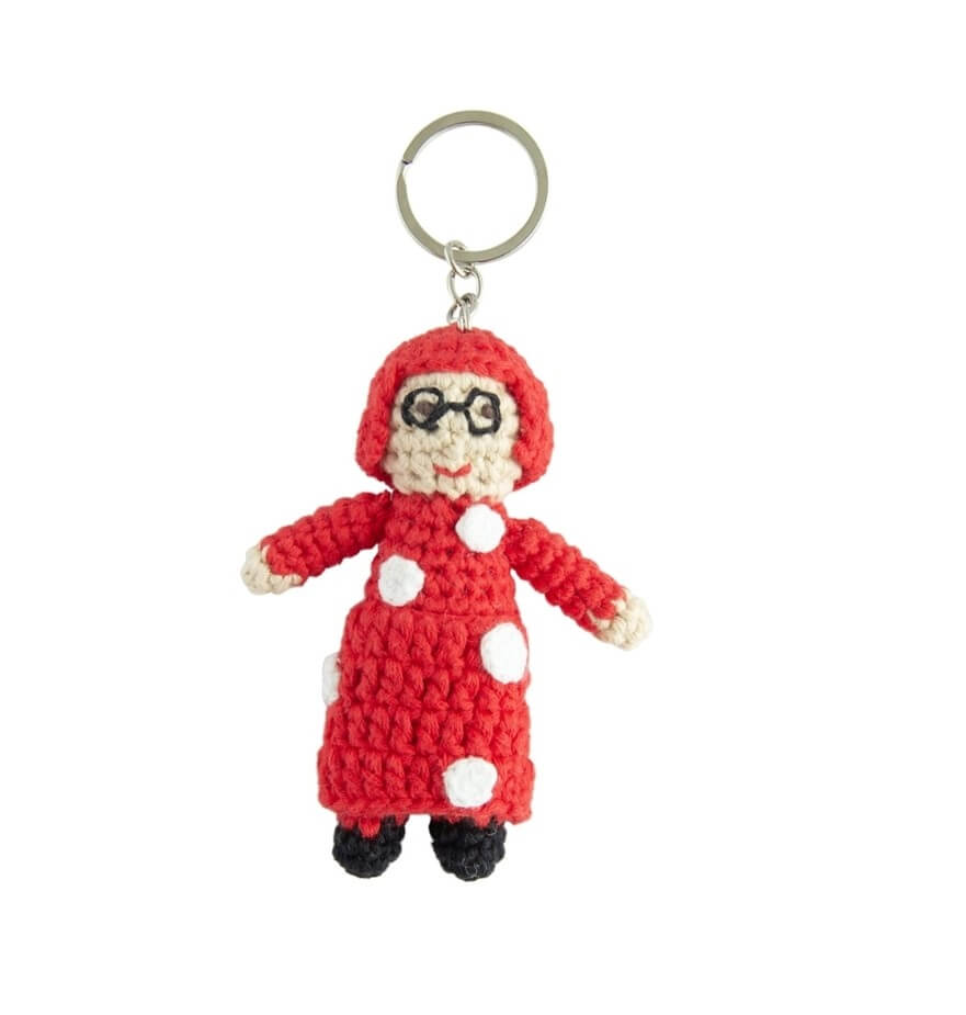 Schlüsselanhänger Yayoi Kusama Schlüsselanhänger Yayoi Kusama