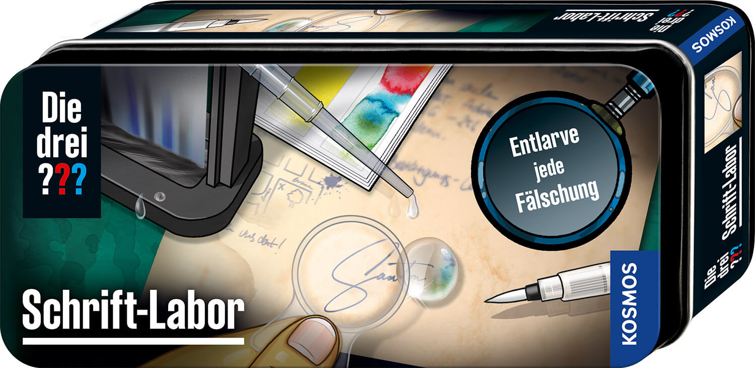 4002051632588-1 Die drei ??? Schrift-Labor