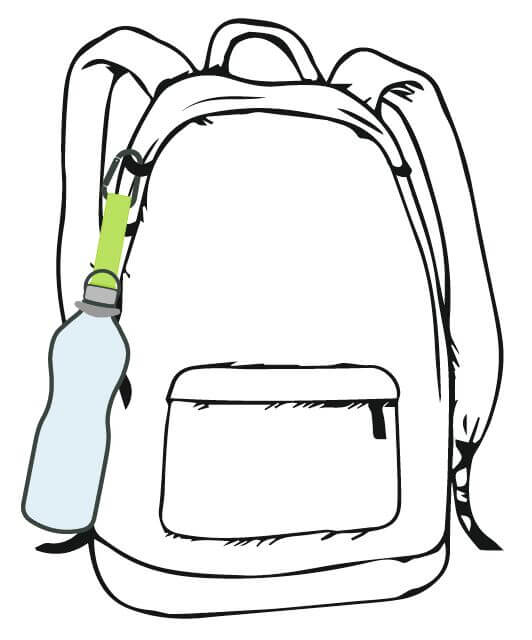 4033477098573_Illu Expedition Natur: Flaschenhalter mit Karabiner