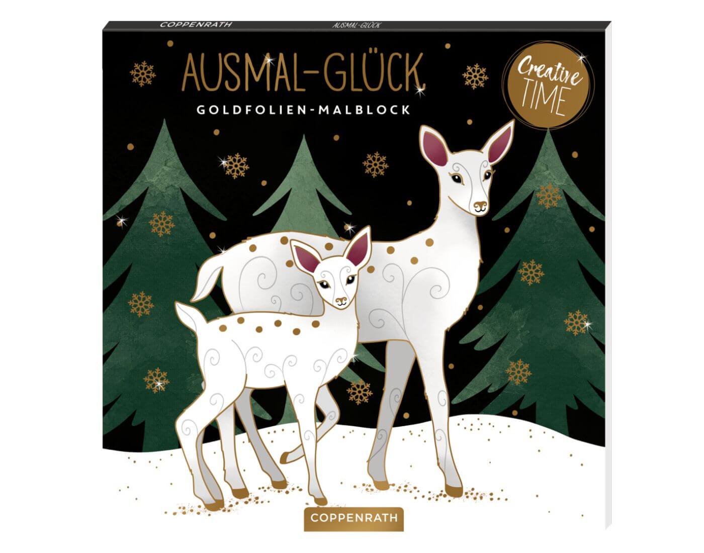 Ausmal-Glück: Goldfolien-Malblock - Magic Winter (Creative Time) Ausmal-Glück: Goldfolien-Malblock - Magic Winter (Creative Time)