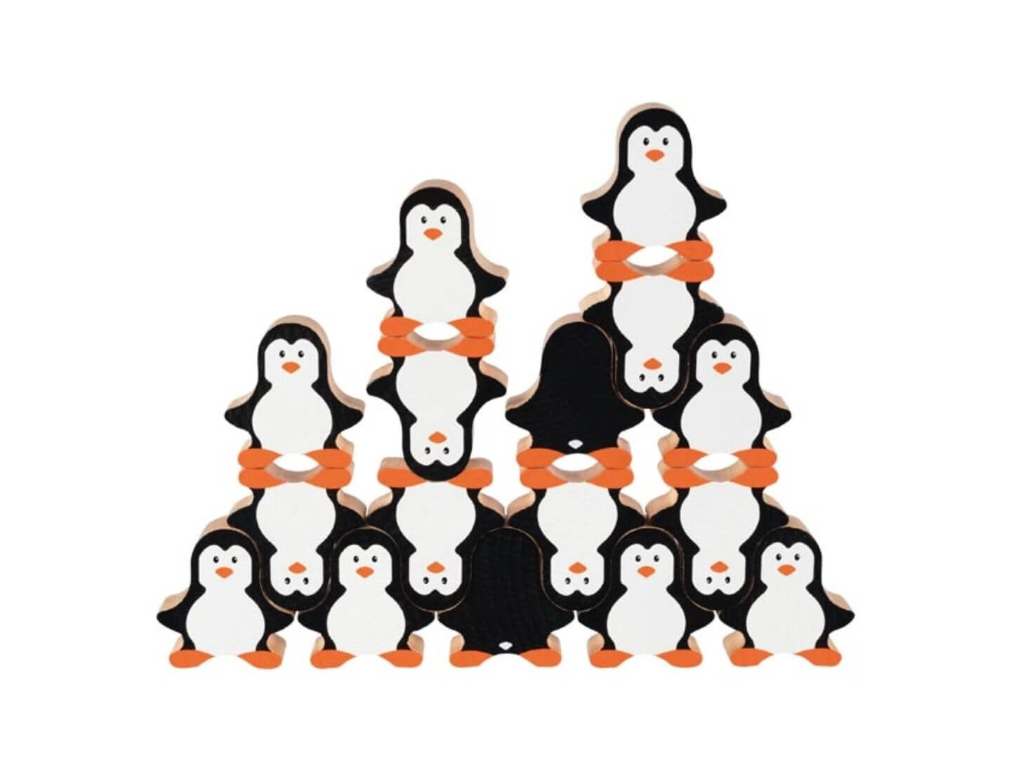 Stapelspiel Pinguine