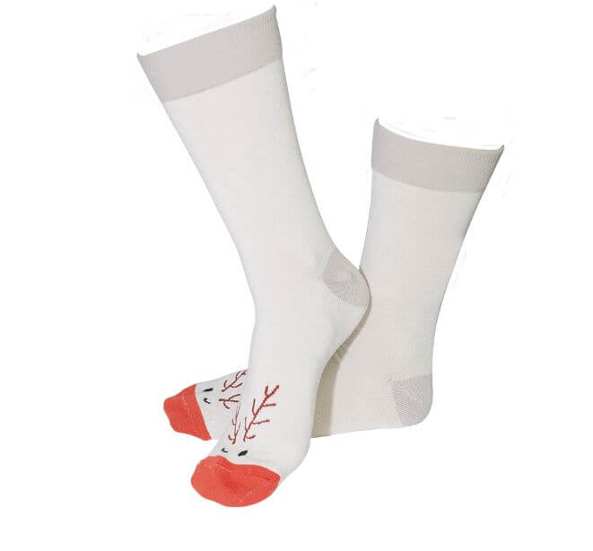 Coole Socke Weihnachten Rentier - Grösse 41-45