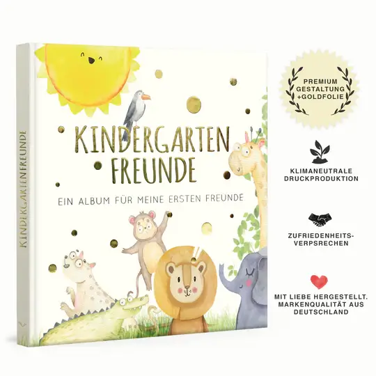 Freundebuch Kindergartenfreunde - SAFARI